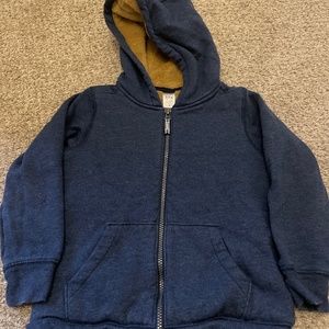Warm hoodie boys size 7